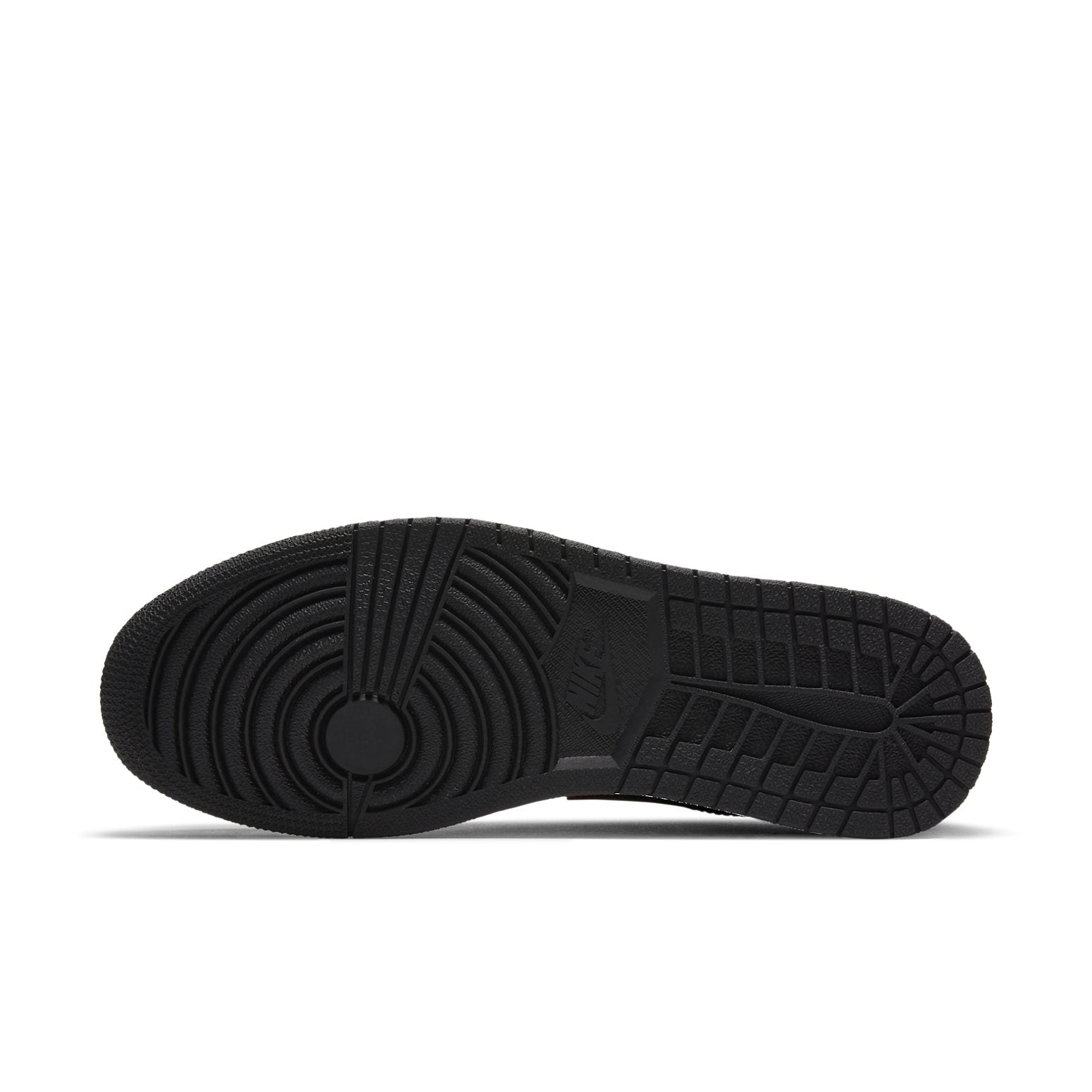 Air Jordan 1 Low 'Reverse Bred Pebbled Swoosh'