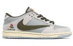 Nike x Travis Scott x PlayStation Dunk Low 'Grey White'