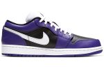 Air Jordan 1 Low 'Court Purple Black'