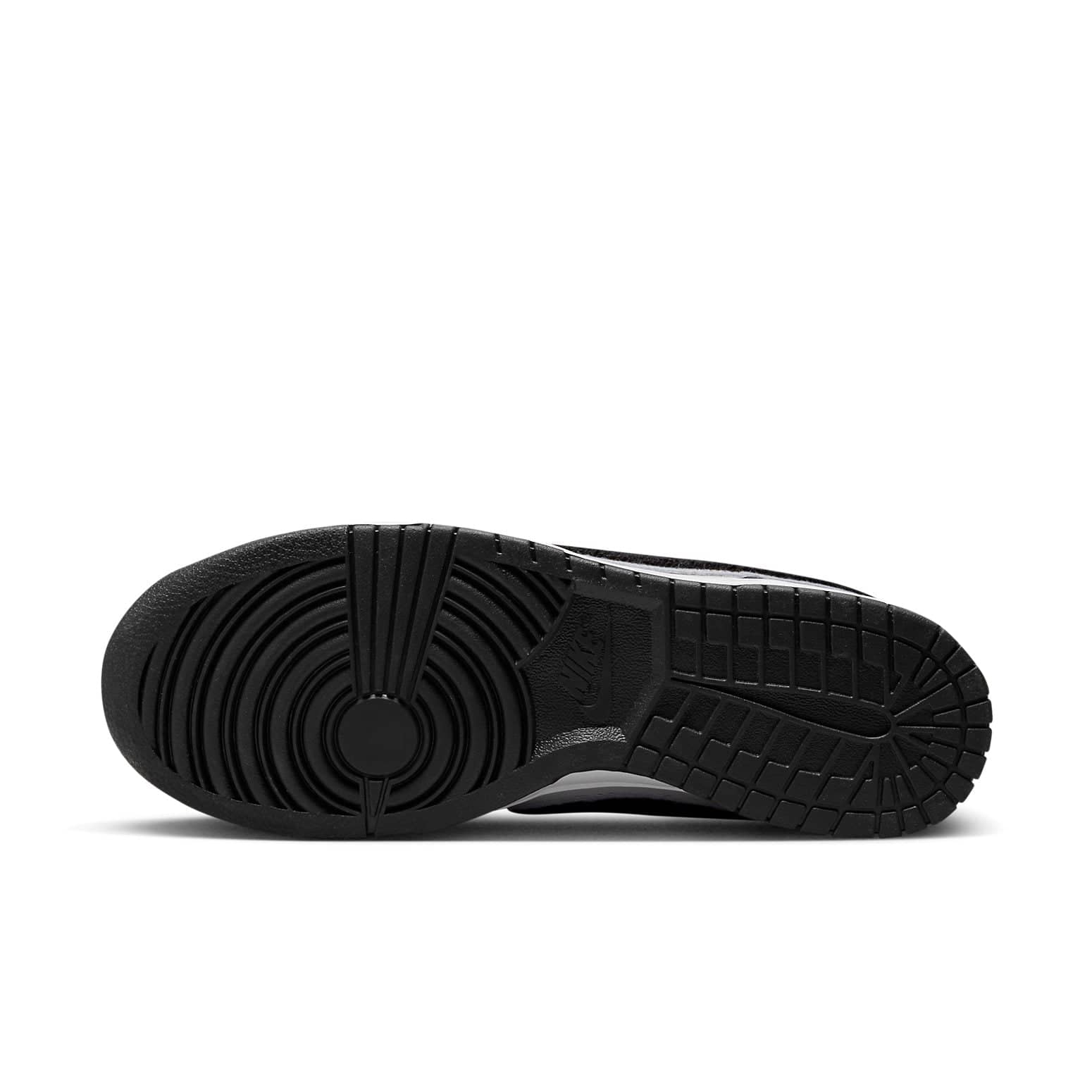 Nike Dunk Low 'Chenille Swoosh - Black Grey Fog'