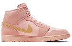 Air Jordan 1 Mid 'Coral Gold'