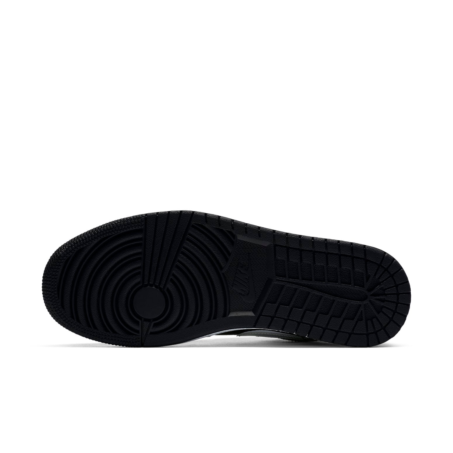 Air Jordan 1 Low 'Brushstroke Swoosh - Black Red'