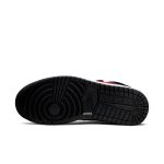 Air Jordan 1 High FlyEase 'Smoke Grey Gym Red'