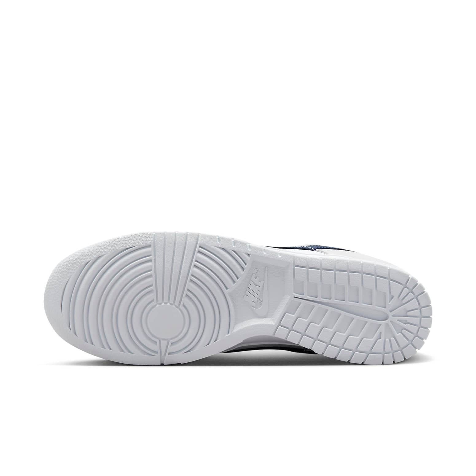 Nike Dunk Low 'Mini Swoosh - White Grey Navy Aqua'