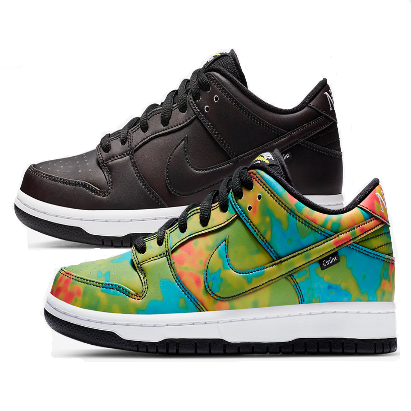 Nike Civilist x Dunk Low Pro SB QS 'Thermography'