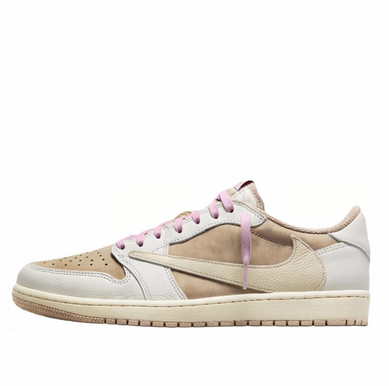 Travis Scott x Air Jordan 1 Low OG SP “Sail Shy Pink”