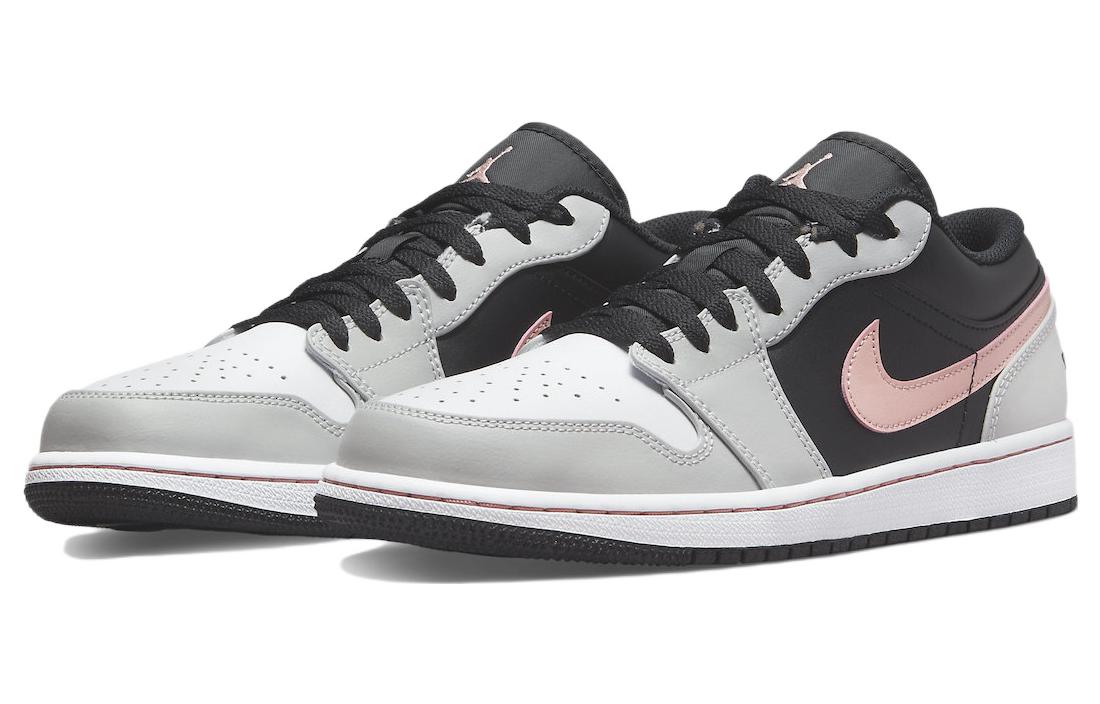 Air Jordan 1 Low 'Grey Fog Bleached Coral'