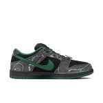 Nike x There Skateboard SB Dunk Low Pro 'Anthracite Gorge Green'