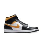 Air Jordan 1 Mid 'Black University Gold'