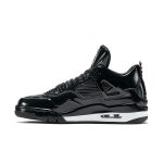 Air Jordan 4 Retro 11Lab4 'Black Patent Leather'