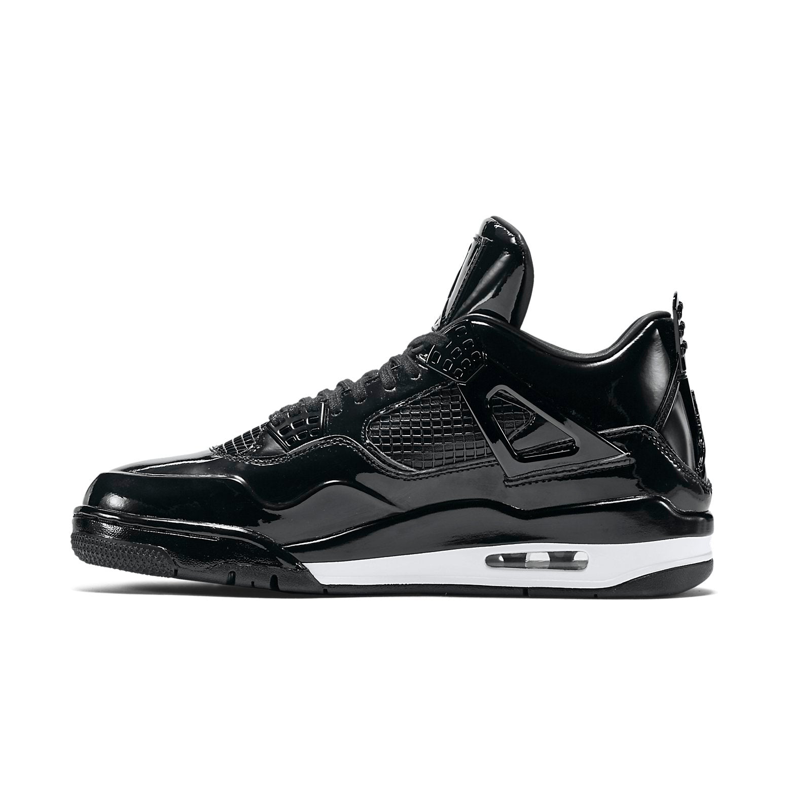 Air Jordan 4 Retro 11Lab4 'Black Patent Leather'