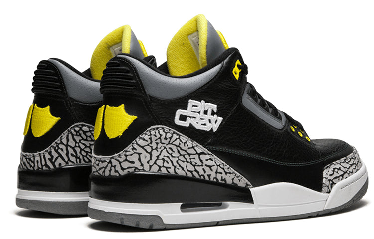 Air Jordan 3 Retro Oregon Ducks Pit Crew Black