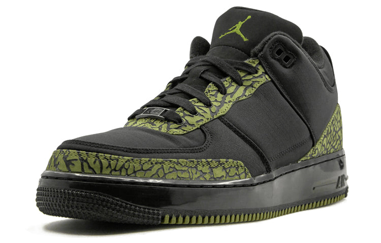 Air Jordan Fusion 3 LS 'Black Green'