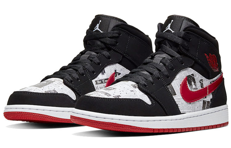 Air Jordan 1 Mid SE 'Newspaper Air Times'