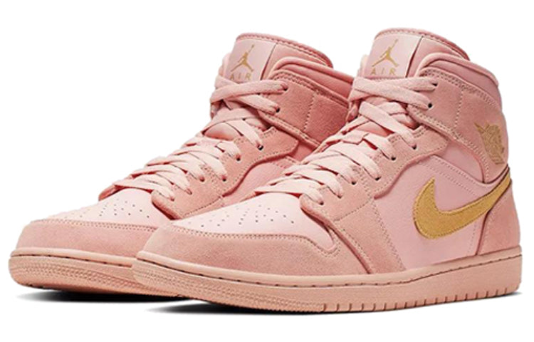 Air Jordan 1 Mid 'Coral Gold'