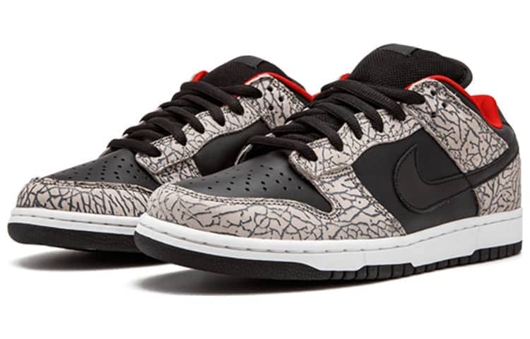 Nike x Supreme SB Dunk Low Pro 'Black Cement'