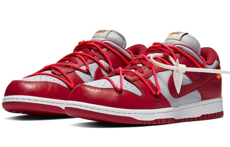 Nike x Off-White Dunk Low 'University Red'