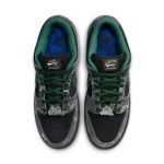 Nike x There Skateboard SB Dunk Low Pro 'Anthracite Gorge Green'