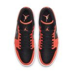 Air Jordan 1 Low SE 'Black Turf Orange'