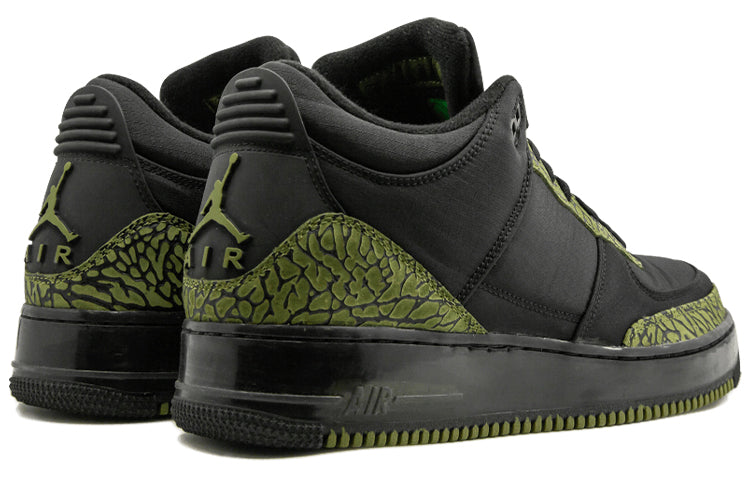 Air Jordan Fusion 3 LS 'Black Green'