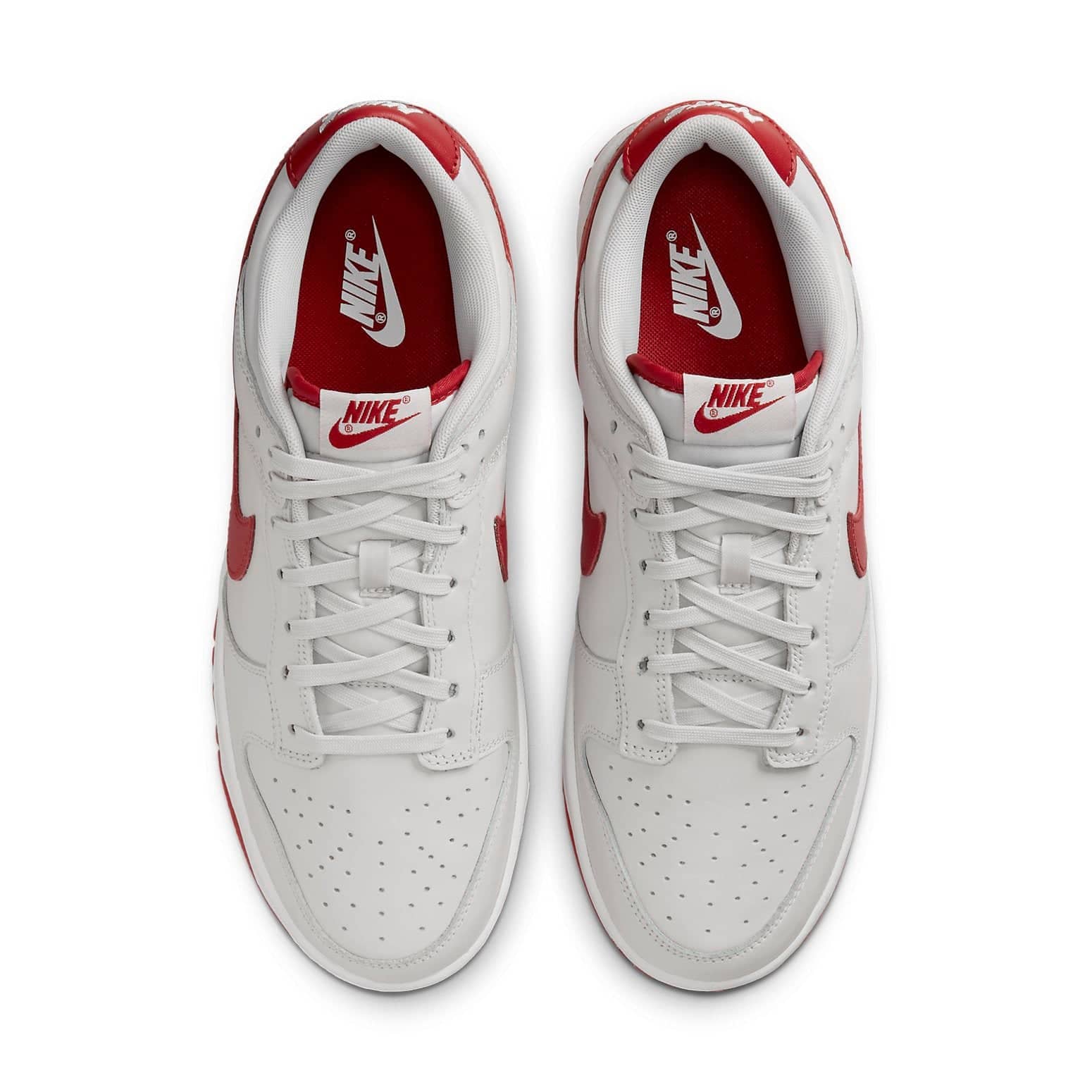 Nike Dunk Low 'Vast Grey Varsity Red'