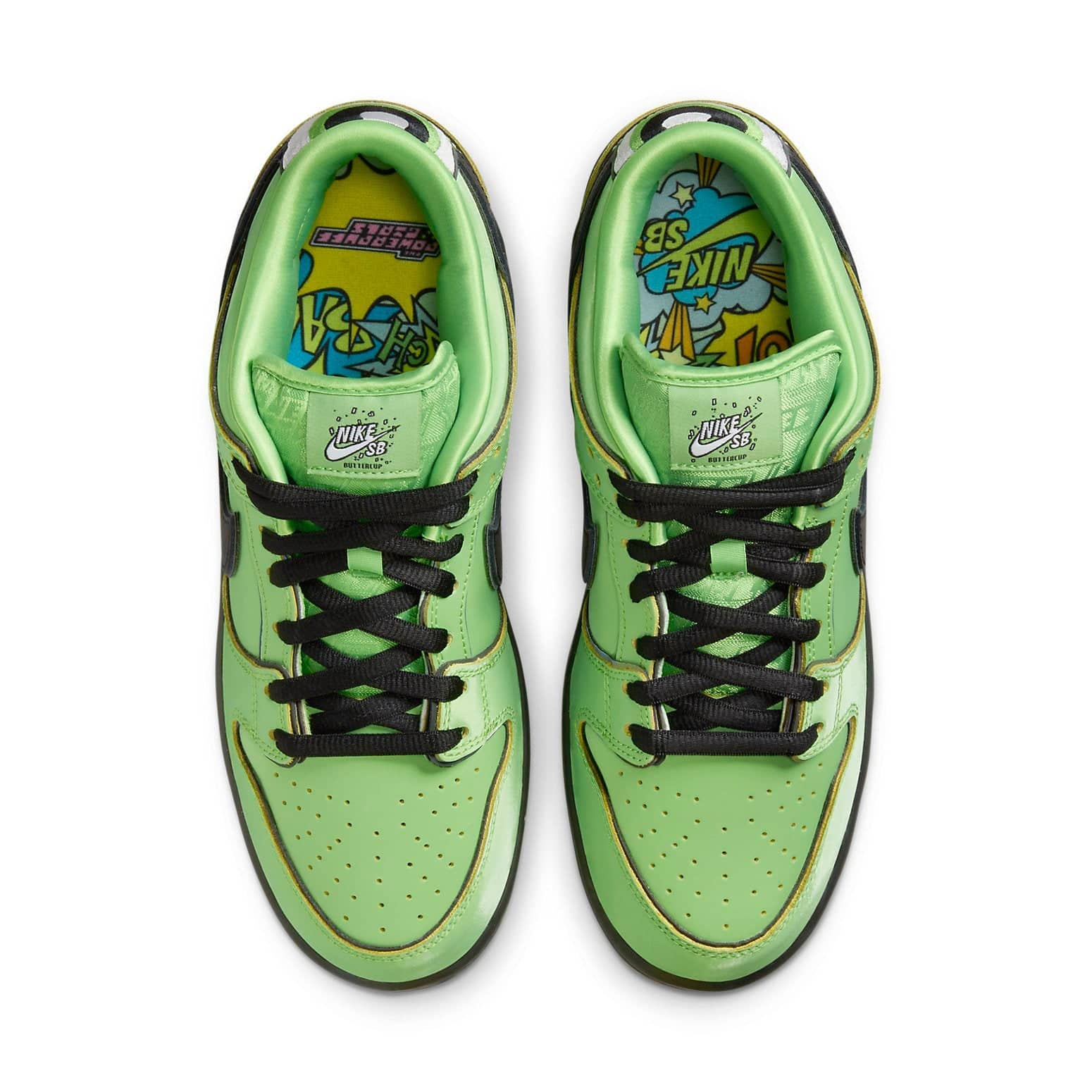 Nike x The Powerpuff Girls SB Dunk Low Prox QS 'Buttercup'