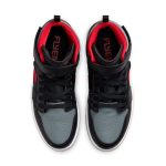 Air Jordan 1 High FlyEase 'Smoke Grey Gym Red'