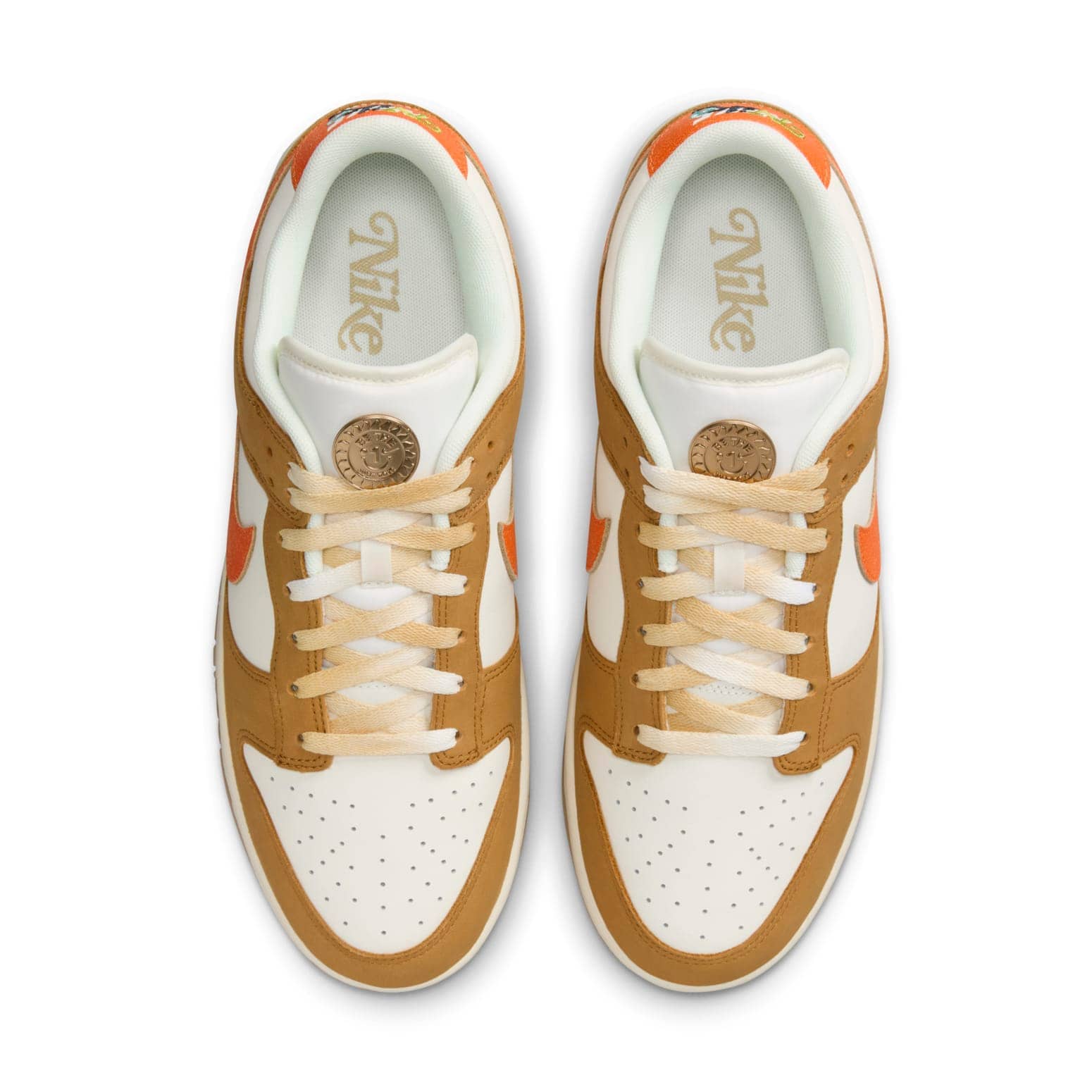 Nike Dunk Low Retro 'Sail Safety Orange Wheat'