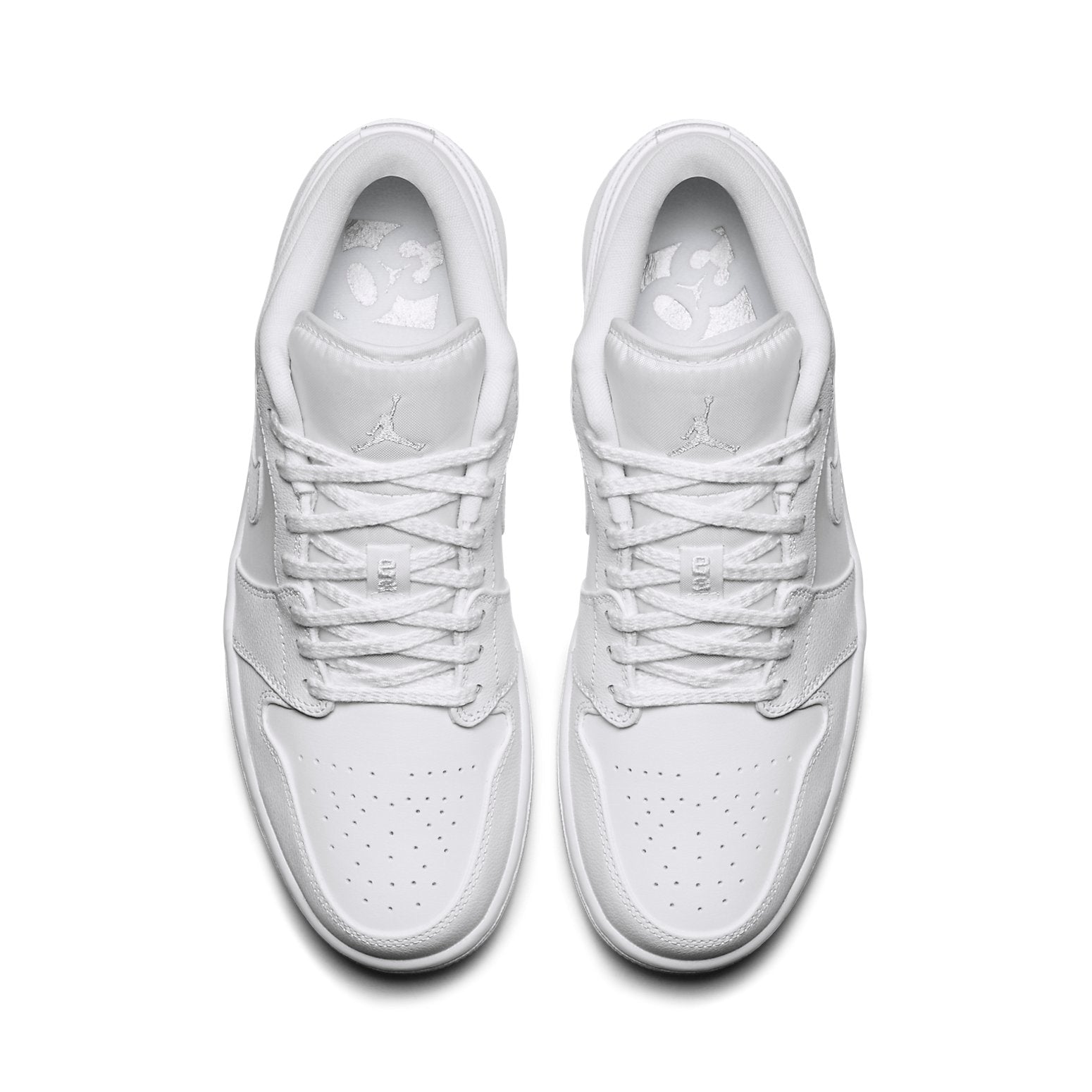 Air Jordan 1 Retro Low 'White Metallic Silver'