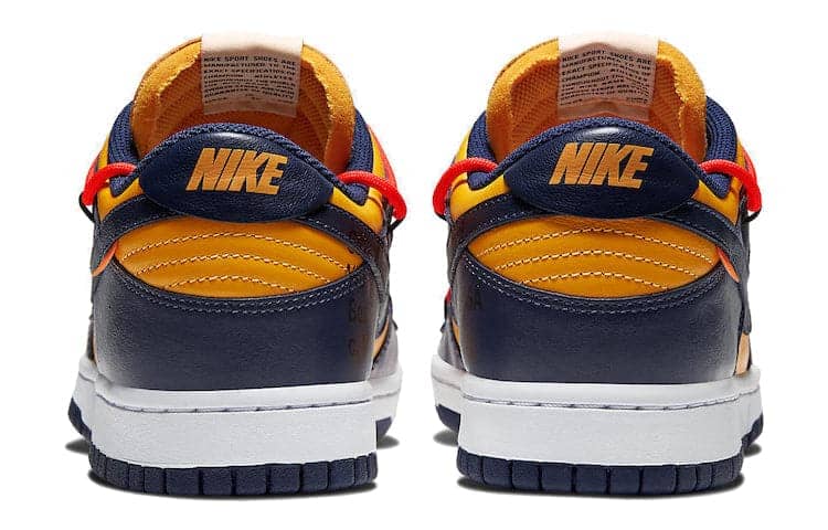 Nike x Off-White Dunk Low 'University Gold'