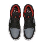 Air Jordan 1 Retro Low 'Black Red Grey'