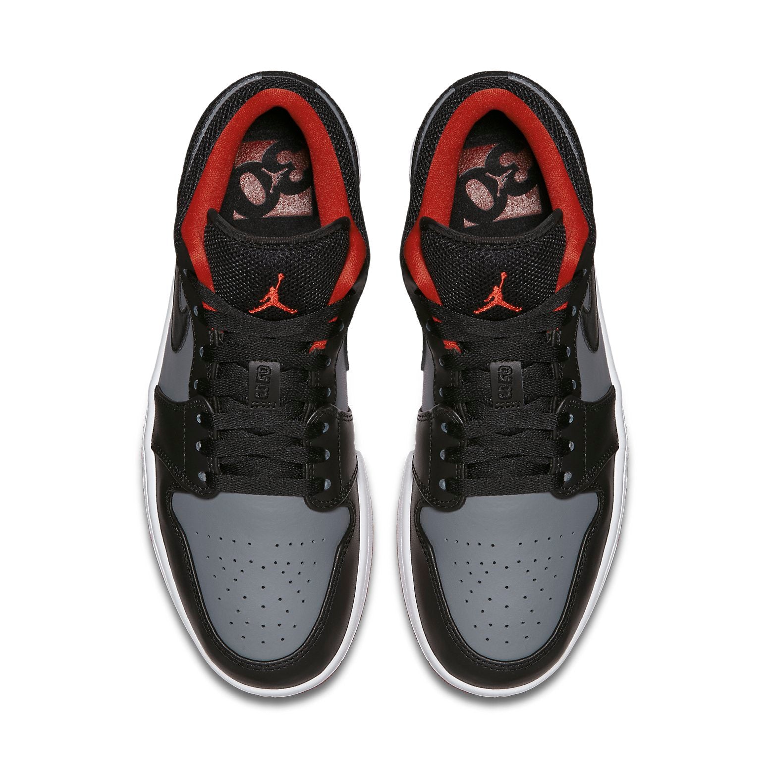 Air Jordan 1 Retro Low 'Black Red Grey'