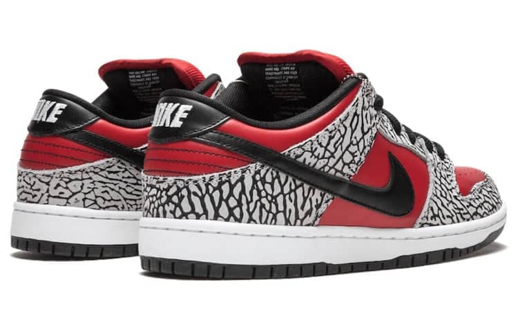 Nike x Supreme SB Dunk Low Premium 'Red Cement'