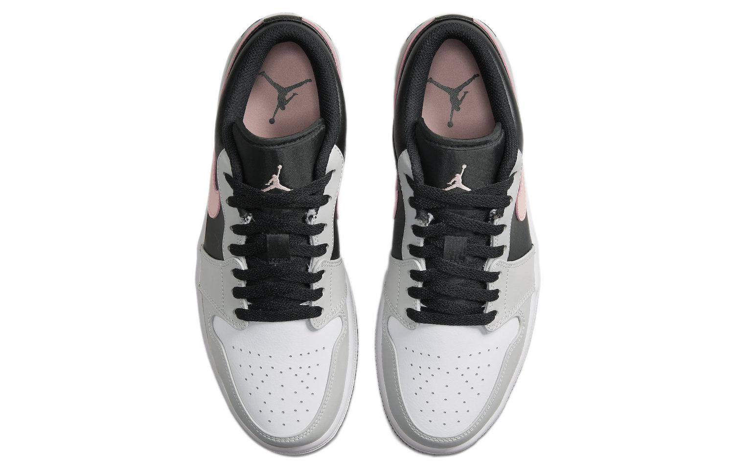 Air Jordan 1 Low 'Grey Fog Bleached Coral'
