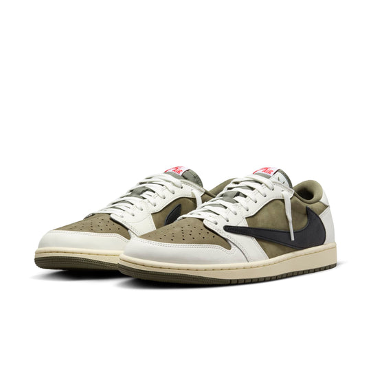 Air Jordan 1 Retro Low OG SP x Travis Scott 'Reverse Olive'