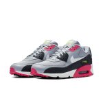 Nike Air Max 90 Essential 'Wolf Grey Rush Pink'