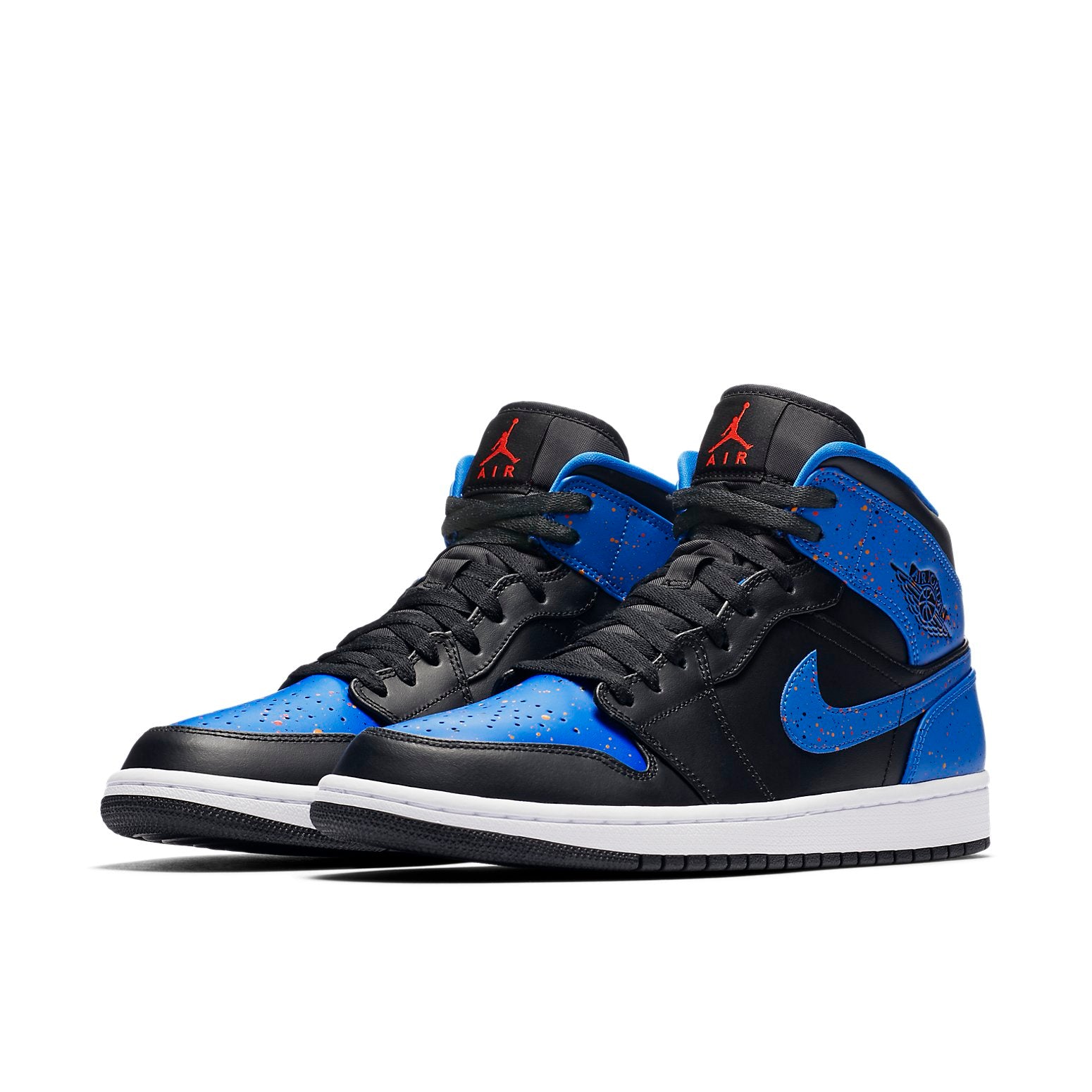 Air Jordan 1 Mid 'Royal Splatter'