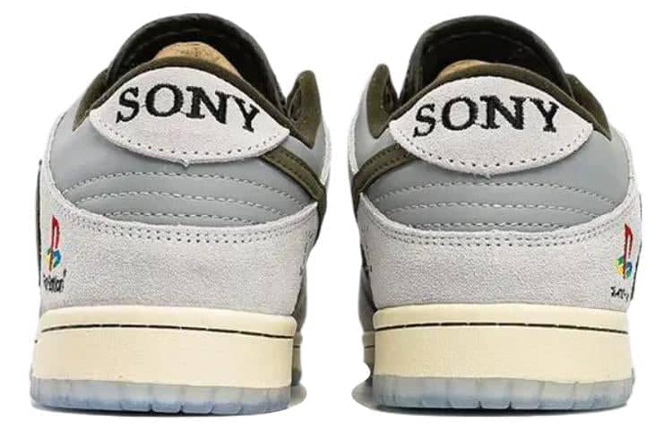 Nike x Travis Scott x PlayStation Dunk Low 'Grey White'