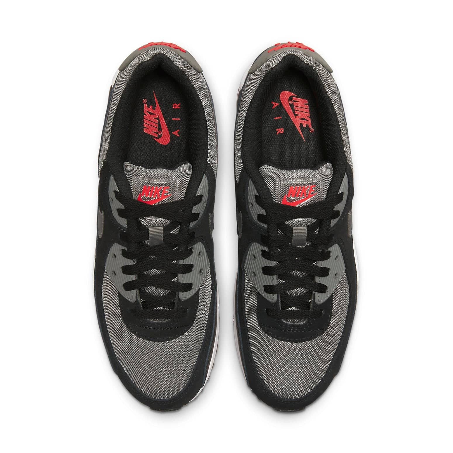 Nike Air Max 90 'Black Pewter Red'