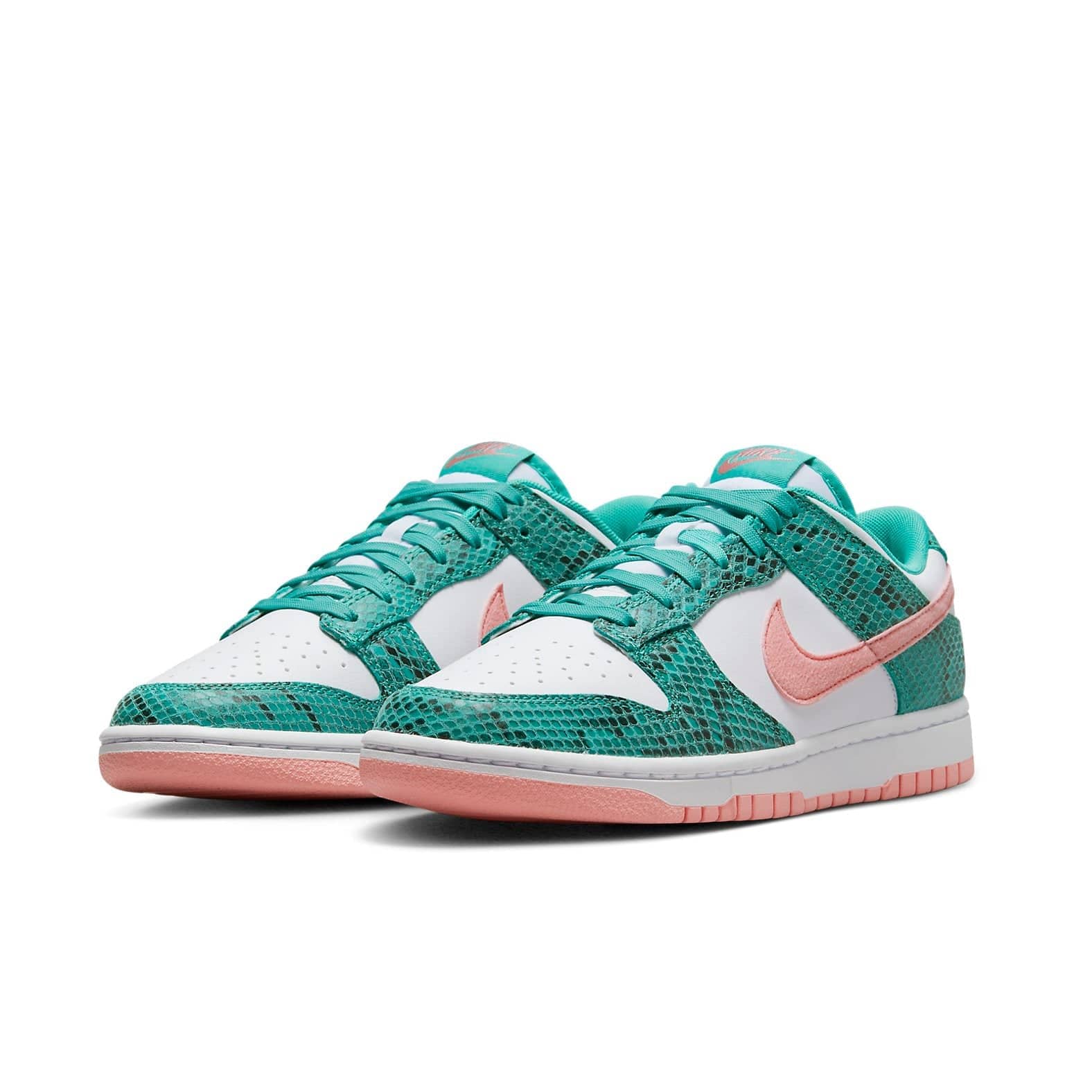 Nike Dunk Low 'Washed Teal Snakeskin'