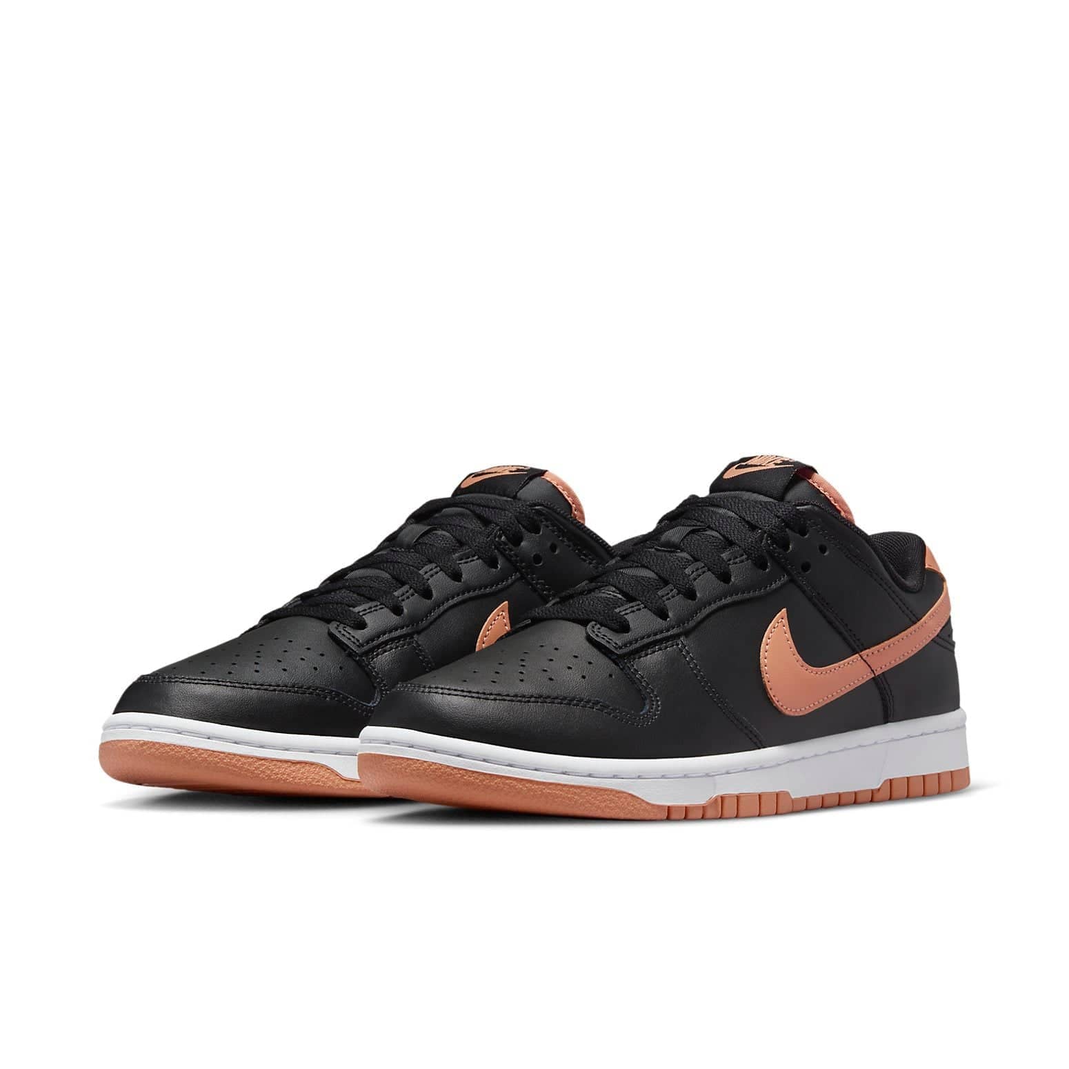Nike Dunk Low 'Black Amber Brown'