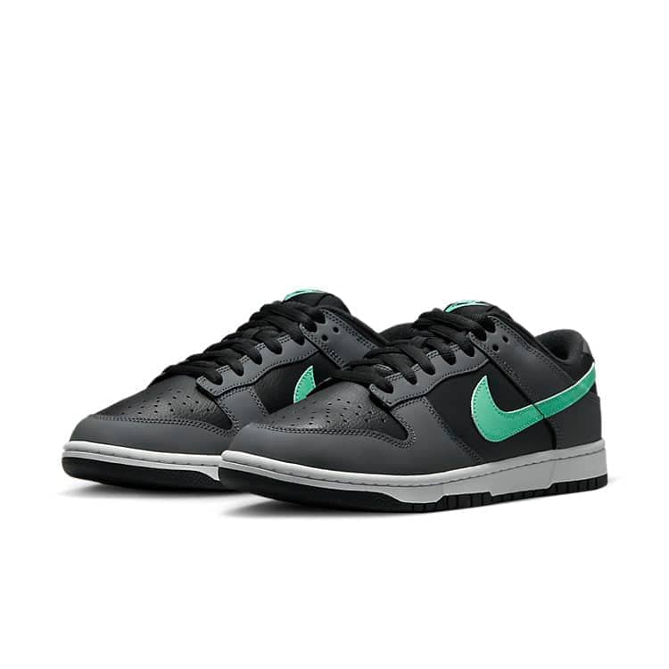Nike Dunk Low 'Black Green Glow'