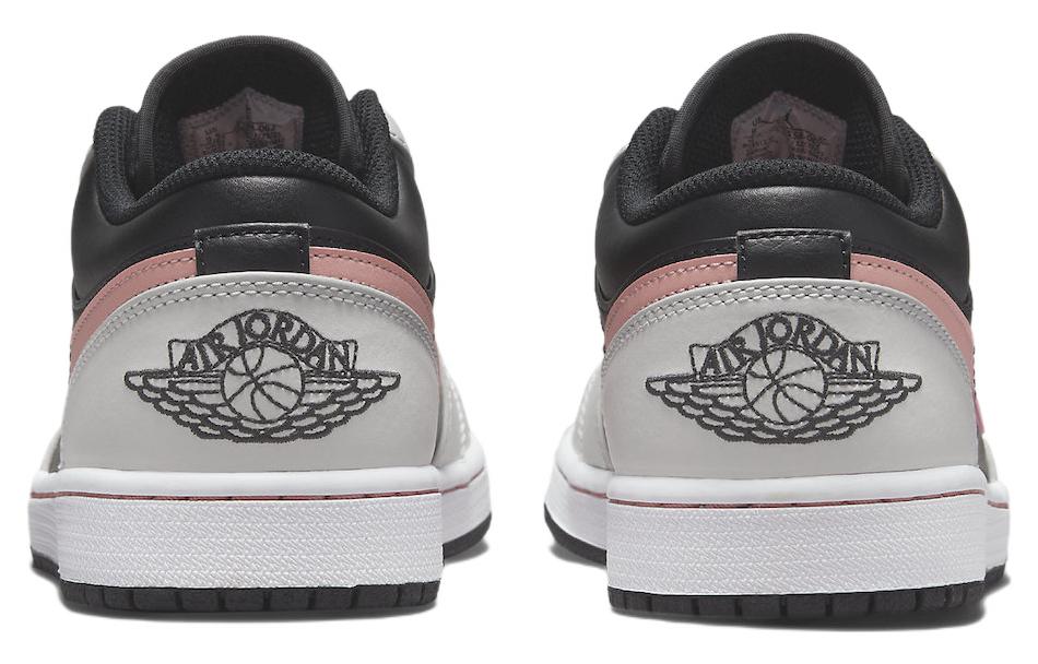 Air Jordan 1 Low 'Grey Fog Bleached Coral'