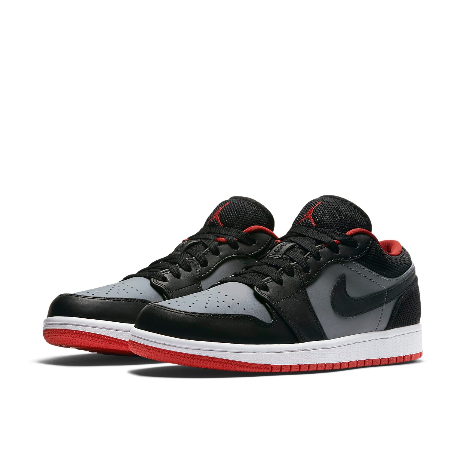 Air Jordan 1 Retro Low 'Black Red Grey'
