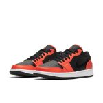 Air Jordan 1 Low SE 'Black Turf Orange'