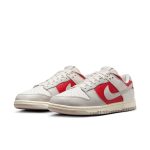 Nike Dunk Low Retro 'Light Iron Ore Gym Red'