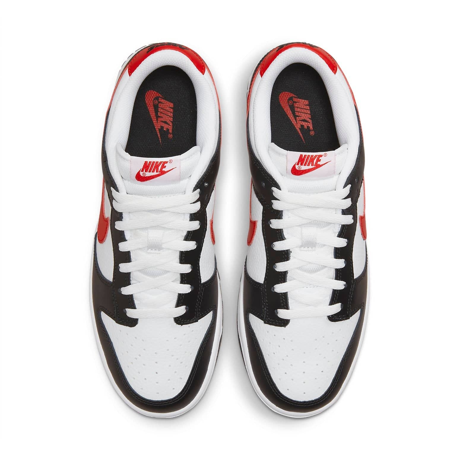 Nike Dunk Low 'Red Swoosh Panda'