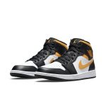 Air Jordan 1 Mid 'Black University Gold'