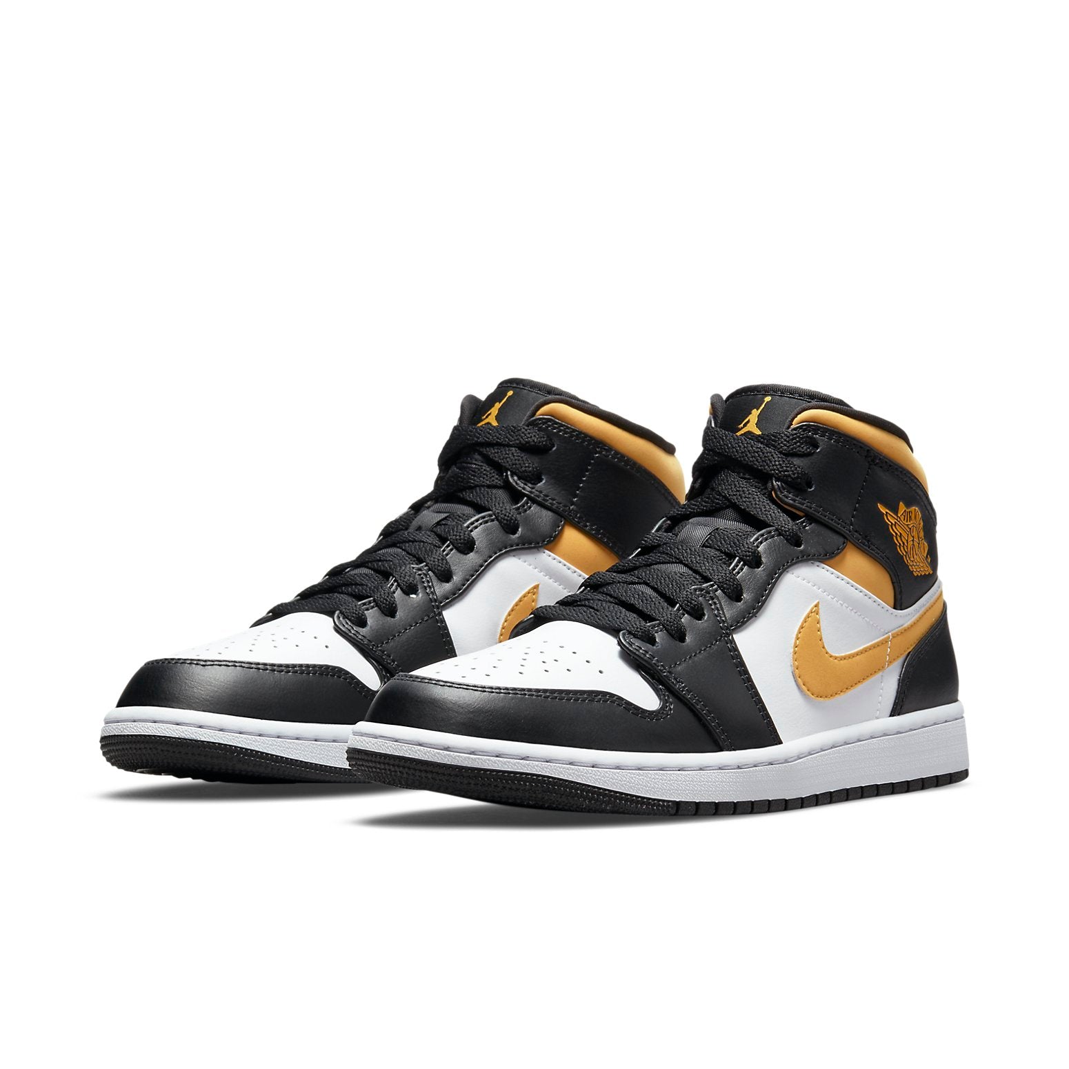 Air Jordan 1 Mid 'Black University Gold'