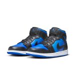 Air Jordan 1 Mid 'Black Varsity Royal'